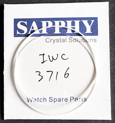 IWC 3716 reparations kristall